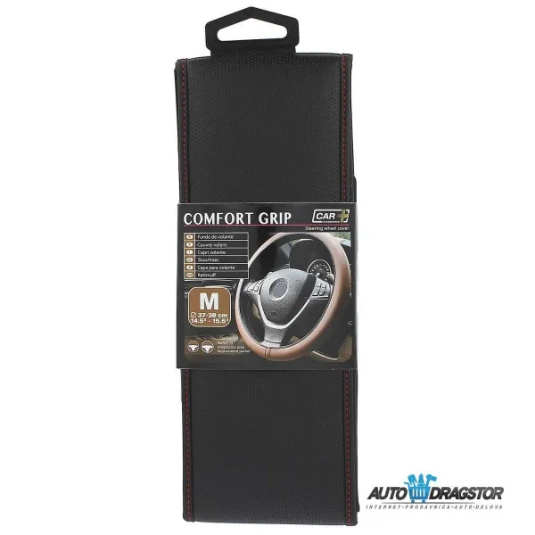 OBLOGA VOLANA 37-39CM CRNA SA CRVENIM KONCEM 