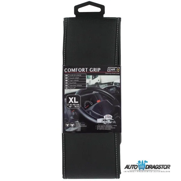 OBLOGA VOLANA 41-42CM CRNA SA BELIM KONCEM 