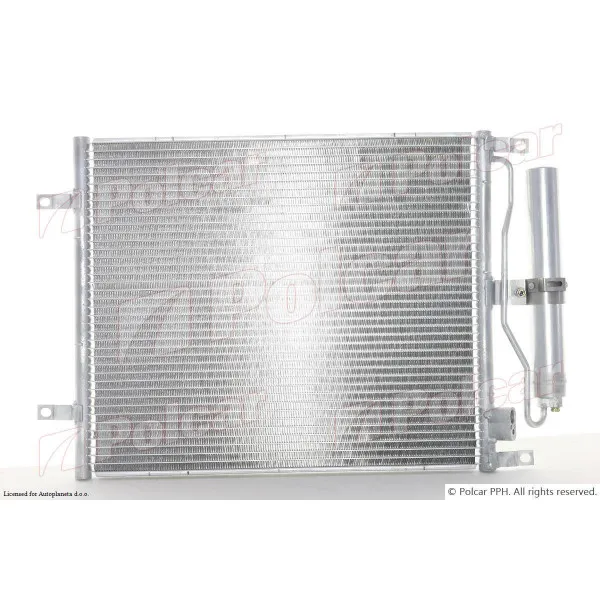 Hladnjak klime NISSAN MICRA (K12), 03-10; NOTE (E11), 06-13; 