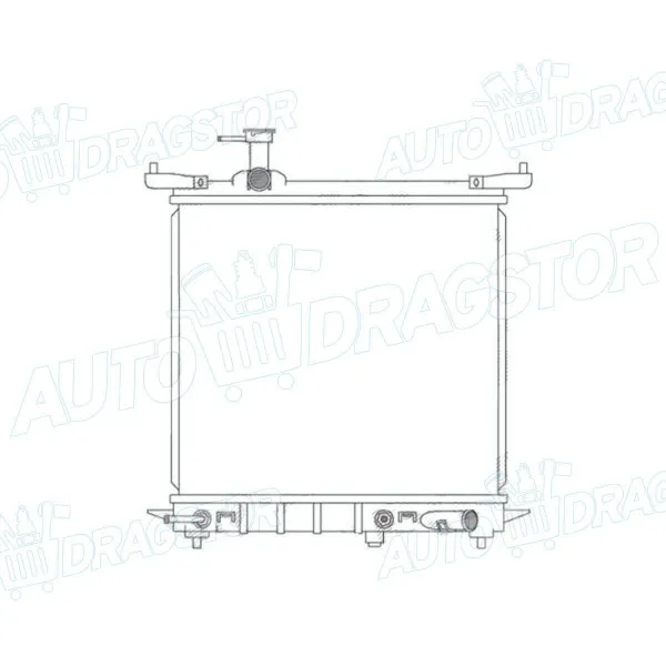 Hladnjak NISSAN MICRA (K13), 10-17; 