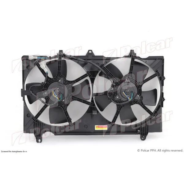 Ventilator hladnjaka sa nosačem NISSAN 350Z (Z33), 03-09; 
