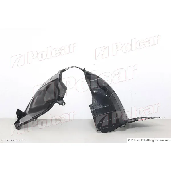 Plastično podkrilo NISSAN TIIDA (C11X/SC11X), 07-; 
