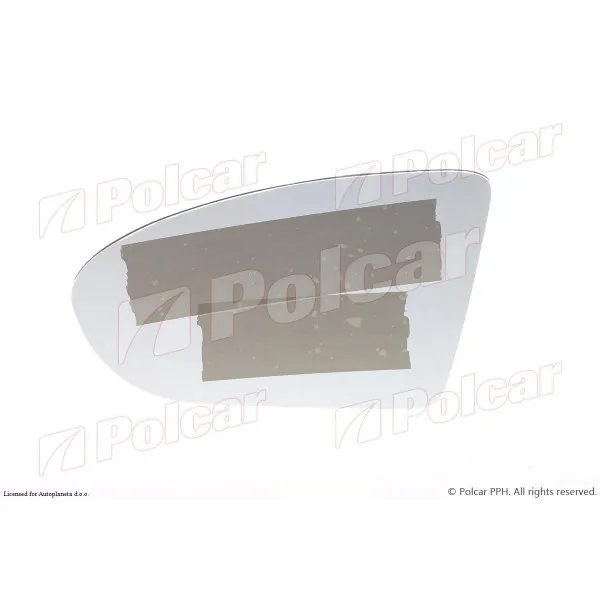 Staklo retrovizora NISSAN QASHQAI (J10), 07-14; 