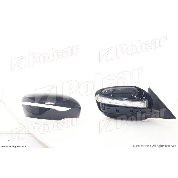 Retrovizor na vratima NISSAN ROGUE (J11), 13-; X-TRAIL, 14-; 