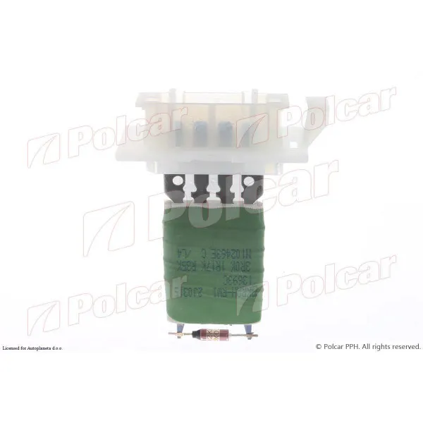 Reostat ventilatora kabine DACIA DUSTER, 10-17; LOGAN (SD), 04-12; SANDERO (SD), 08-12; 