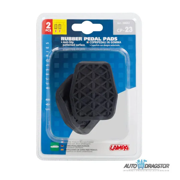 GUMA ZA PAPUČICE 2KOM ZA VOLVO C30 10/06-03/13,VOLVO C70 01/06-04/13,VOLVO S40 01/04-12/12,VOLVO V40 