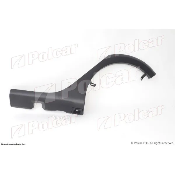 Plastični rub DACIA SANDERO, 12-; SANDERO, 13-; 