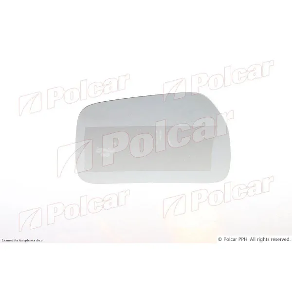 Staklo retrovizora DAEWOO TICO (KLY3), 91-00; 