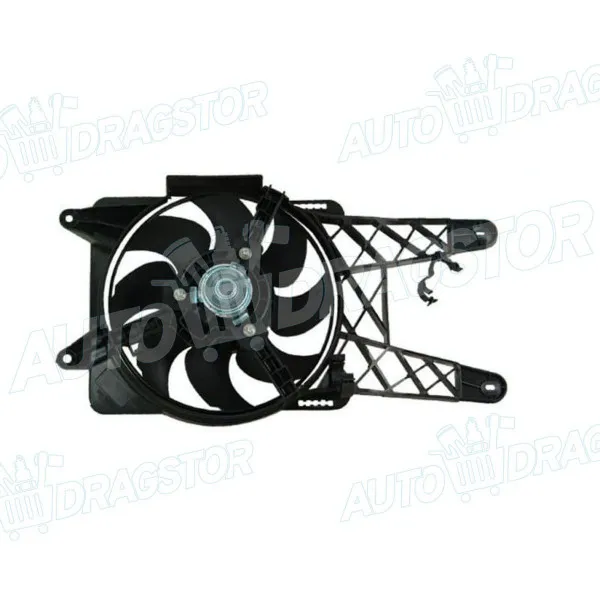 Ventilator hladnjaka sa nosačem FIAT SEICENTO (187), 98-09; 