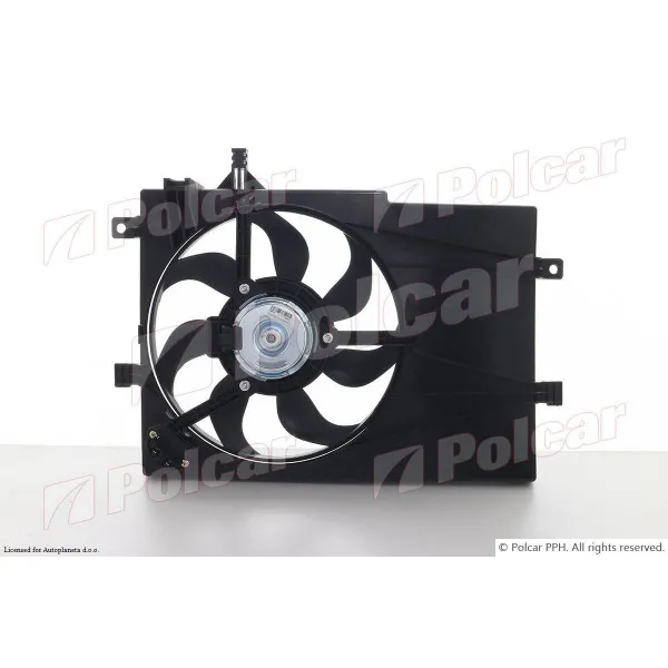 Ventilator hladnjaka sa nosačem FIAT ALBEA (178), 02-12; PALIO (178), 02-06; PALIO WEEKEND (178/2), 02-/06-11; PALIO/WEEKEND (178), 97-04; 