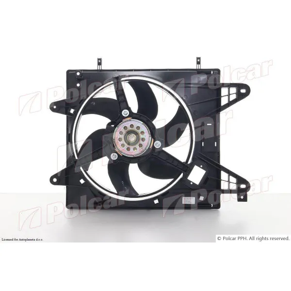 Ventilator hladnjaka sa nosačem FIAT BRAVA (182), 95-01; BRAVO (182), 95-01; MAREA (185), 96-02; MULTIPLA (186), 99-10; 