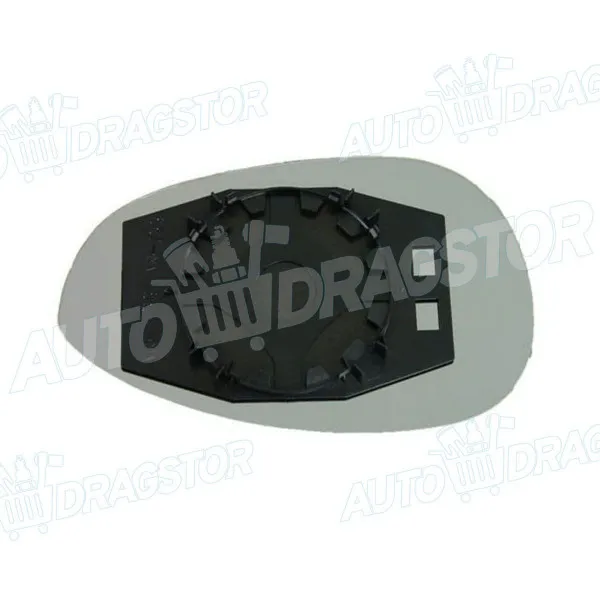 Staklo retrovizora sa nosačem FIAT 500 (312), 07-; GRANDE PUNTO/EVO/PUNTO (199), 05-; LINEA (323), 07-15; 