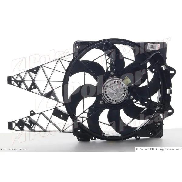 Ventilator hladnjaka sa nosačem FIAT DOBLO (263), 10-; 