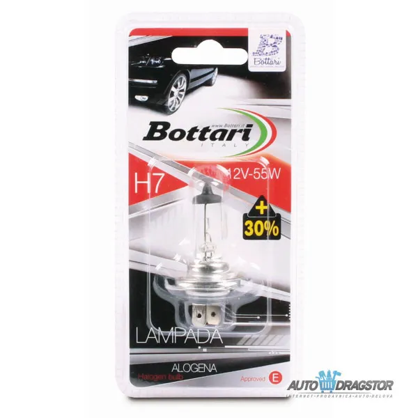 SIJALICA 12V H7 55W PX 26D +30% VIŠE SVETLA 