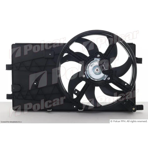 Ventilator hladnjaka sa nosačem CITROËN, FIAT, PEUGEOT 