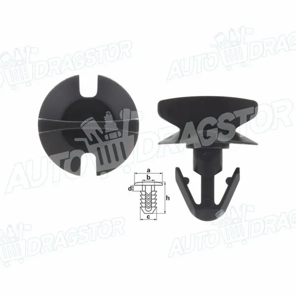 Žabica podkrila MERCEDES A-KLASSE (W168), 97-04; A-KLASSE (W169), 04-12; A-KLASSE (W176), 12-18; B-KLASSE (W246), 11-; C-KLASSE (W203), 00-07; C-KLASSE (W204), 