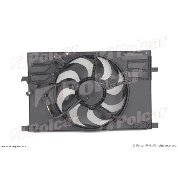 Ventilator hladnjaka sa nosačem FIAT, JEEP 