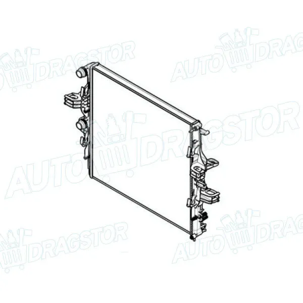 Hladnjak IVECO DAILY, 06-14; DAILY, 14-; 