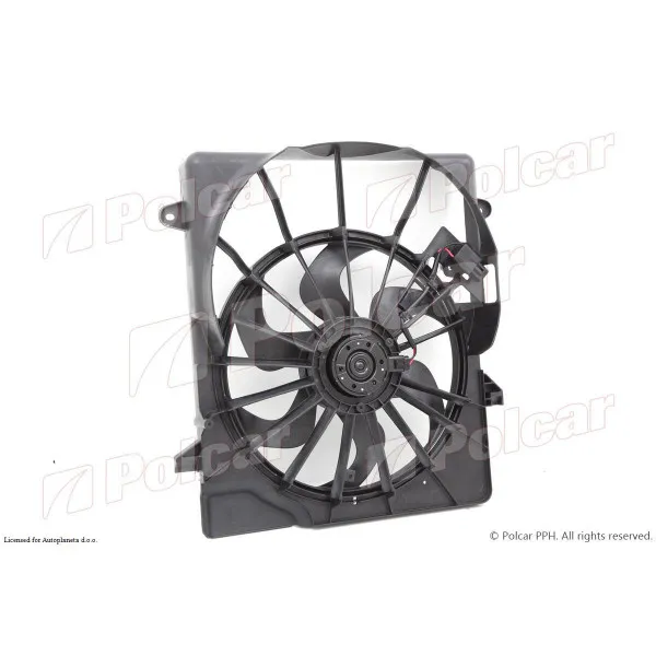 Ventilator hladnjaka sa nosačem DODGE NITRO (KJ), 07-11; 