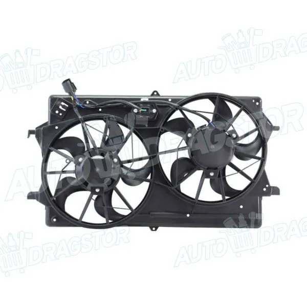 Ventilator hladnjaka sa nosačem FORD FOCUS (DAW/DBW/DNW/DFW), 98-07; 