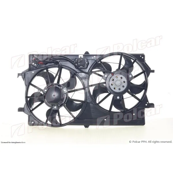 Ventilator hladnjaka sa nosačem FORD FOCUS (DAW/DBW/DNW/DFW), 98-07; 
