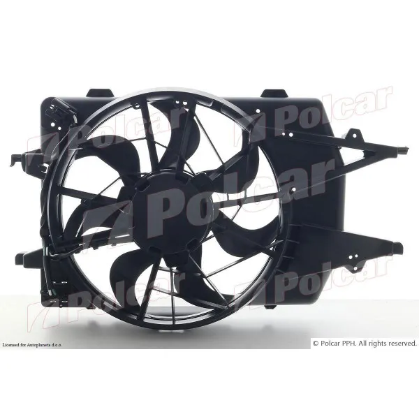 Ventilator hladnjaka sa nosačem FORD FOCUS (DAW/DBW/DNW/DFW), 98-07; 