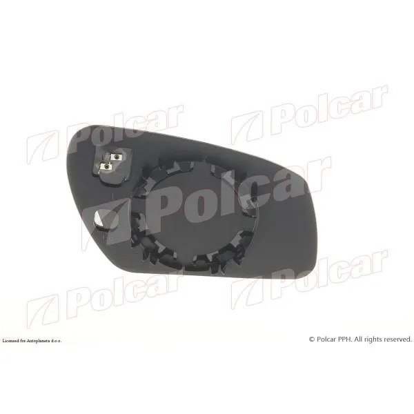Staklo retrovizora sa nosačem FORD FIESTA (JHS), 02-08; FOCUS C-MAX (C214), 03-07; FOCUS II (DA_), 04-11; FUSION (JUS), 02-12; MONDEO (B4Y/B5Y/BWY), 00-07; 