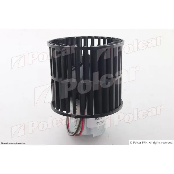 Ventilator kabine FORD COURIER, 92-95; ESCORT V/VI (GAL/ALL/AVL), 90-95; FIESTA (GFJ/JAS/JBS), 89-95; ORION (GAL), 90-93; 