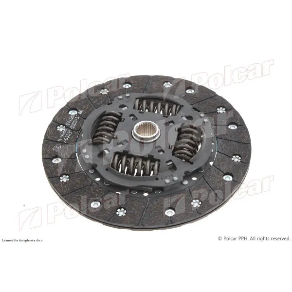 Disk kvačila/lamela OPEL ASTRA F (T92/M99), 91-02; ASTRA G (T98), 98-09; CALIBRA (C89), 89-97; VECTRA B (J96), 95-02; 