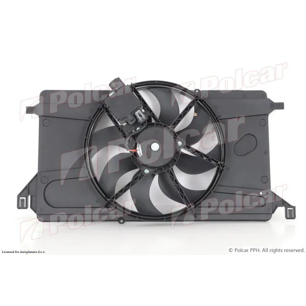 Ventilator hladnjaka sa nosačem FORD C-MAX (C214), 07-10; FOCUS C-MAX (C214), 03-07; FOCUS II (DA_), 04-11; 