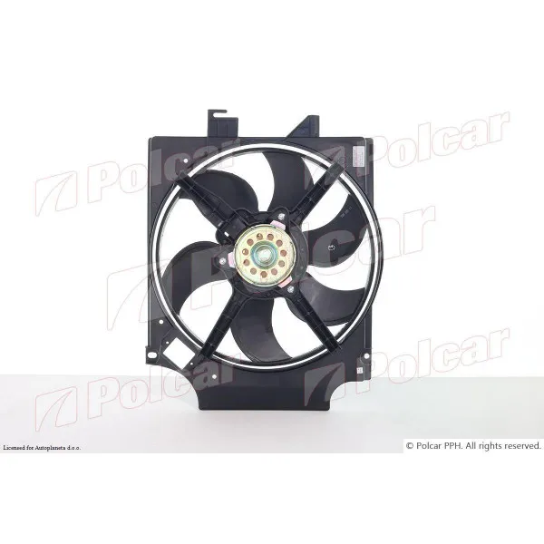 Ventilator hladnjaka sa nosačem FORD TRANSIT (V184/5), 00-06; 