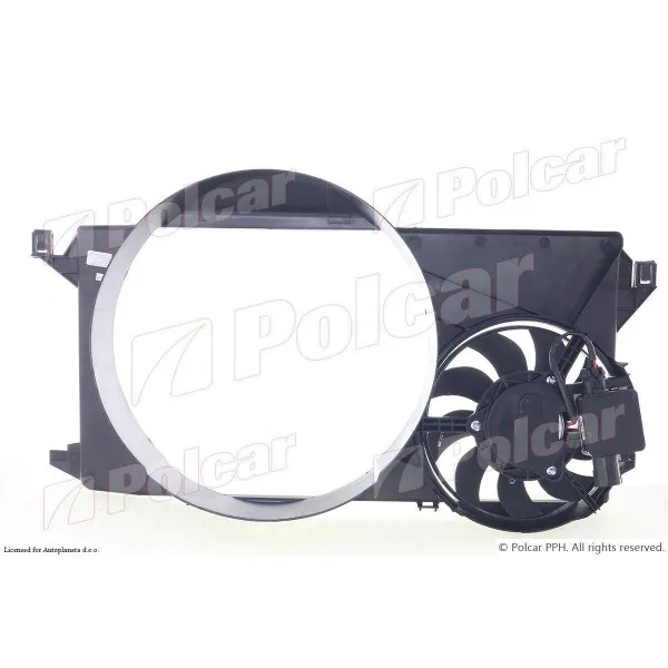 Ventilator hladnjaka sa nosačem FORD TRANSIT (V347/8), 06-13; 