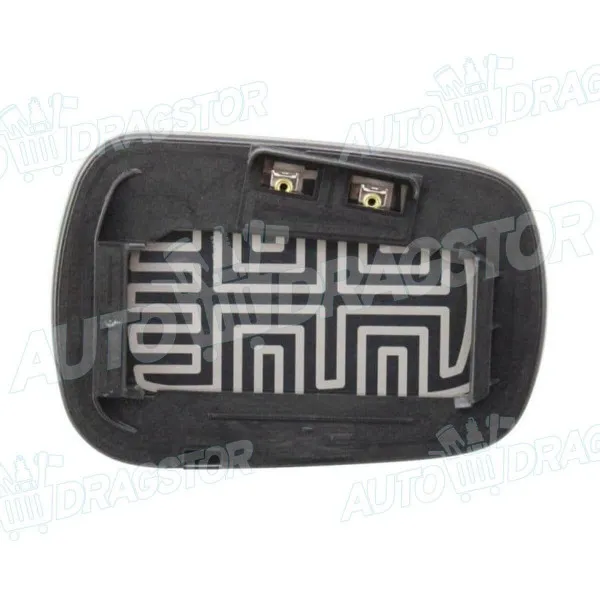 Staklo retrovizora sa nosačem FORD FIESTA (JHS), 02-08; FUSION (JUS), 02-12; 