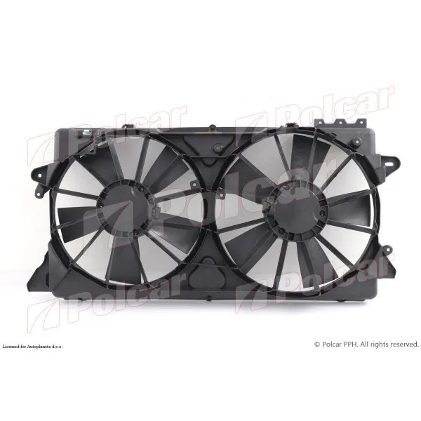 Ventilator hladnjaka sa nosačem FORD F-SERIES, 08-14; 