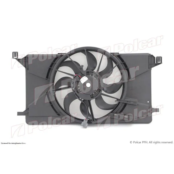 Ventilator hladnjaka sa nosačem FORD FOCUS, 11-18; 