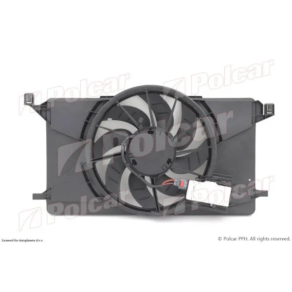 Ventilator hladnjaka sa nosačem FORD C-MAX, 11-; FOCUS, 11-18; 
