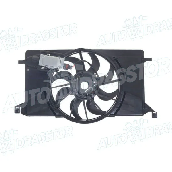 Ventilator hladnjaka sa nosačem FORD C-MAX, 11-; FOCUS, 11-18; 