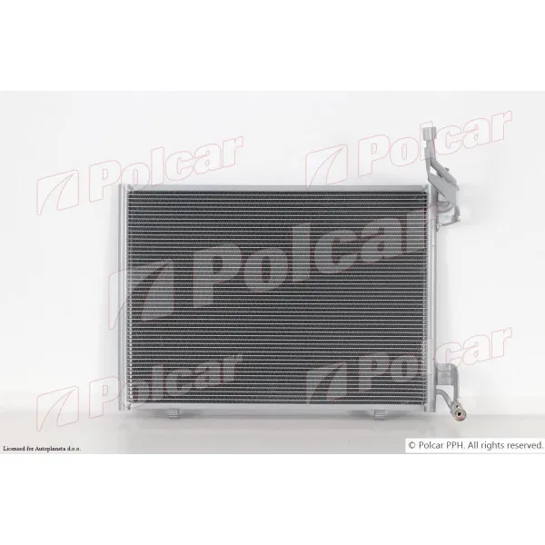 Hladnjak klime FORD B-MAX, 12-; FIESTA (JA8), 08-17; TOURNEO COURIER, 14-; TRANSIT COURIER, 14-; 