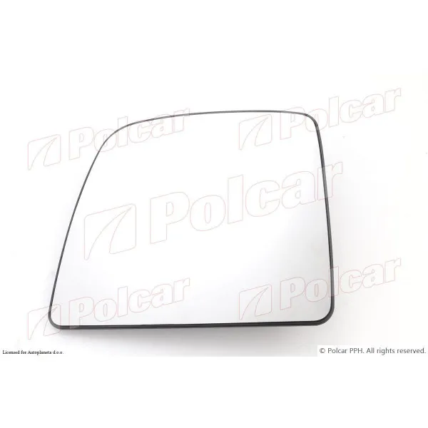 Staklo retrovizora sa nosačem FORD TOURNEO CONNECT, 14-; TRANSIT CONNECT, 13-; 
