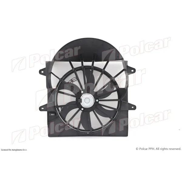 Ventilator hladnjaka sa nosačem JEEP COMMANDER (WH), 05-10; GRAND CHEROKEE (WH/WK), 04-10; 