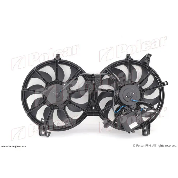 Ventilator hladnjaka sa nosačem INFINITI, NISSAN 