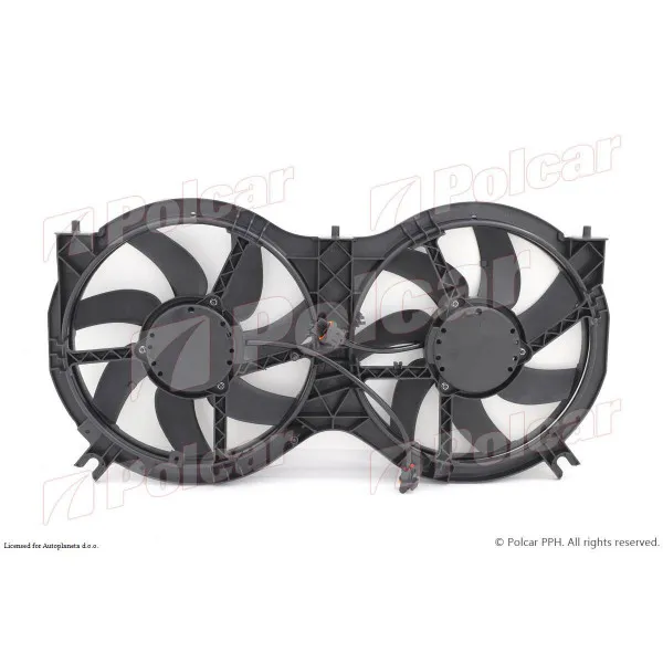 Ventilator hladnjaka sa nosačem INFINITI, NISSAN 