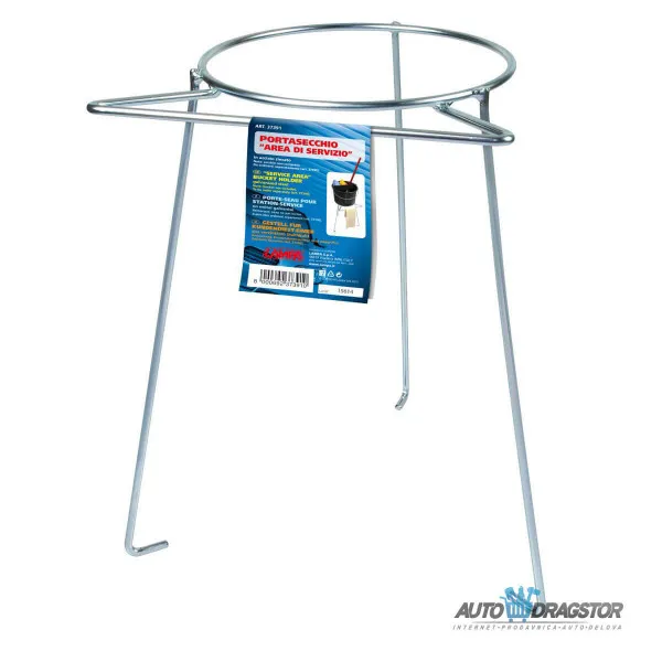 METALNI DRŽAČ KANTE ZA PRANJE 10L 