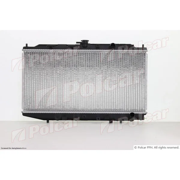 Hladnjak HONDA CIVIC (AL/AH/AG/AK/AU), 83-87; CIVIC (EC/ED/EE), 87-91; CIVIC SHUTTLE (EE), 88-95; CRX (AF/AS), 83-87; CRX (ED9/EE8), 87-92; 