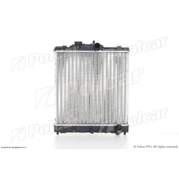 Hladnjak HONDA CIVIC (EG/EJ/EH9), 91-95; CIVIC (EJ/EK), 95-01; CIVIC (MA/MB/MC2), 95-01; CRX (EH6/EG2), 92-98; 