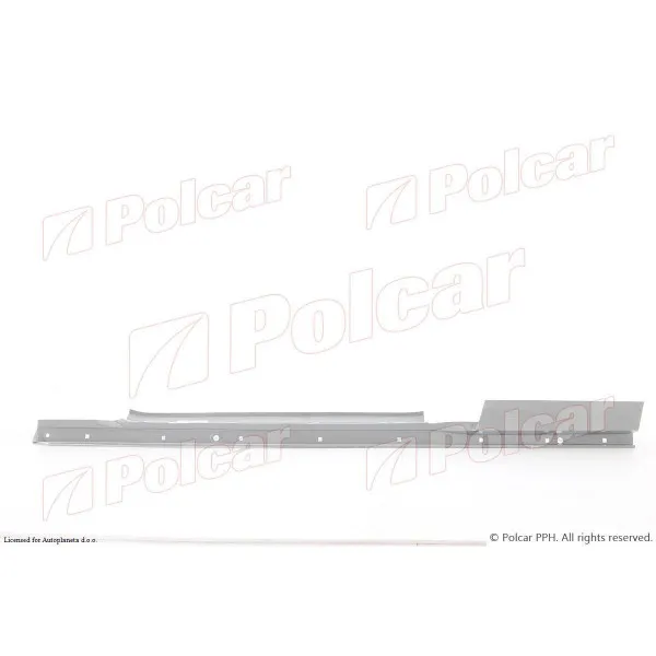 Sajtna/prag HONDA CIVIC (EG/EJ/EH9), 91-95; 