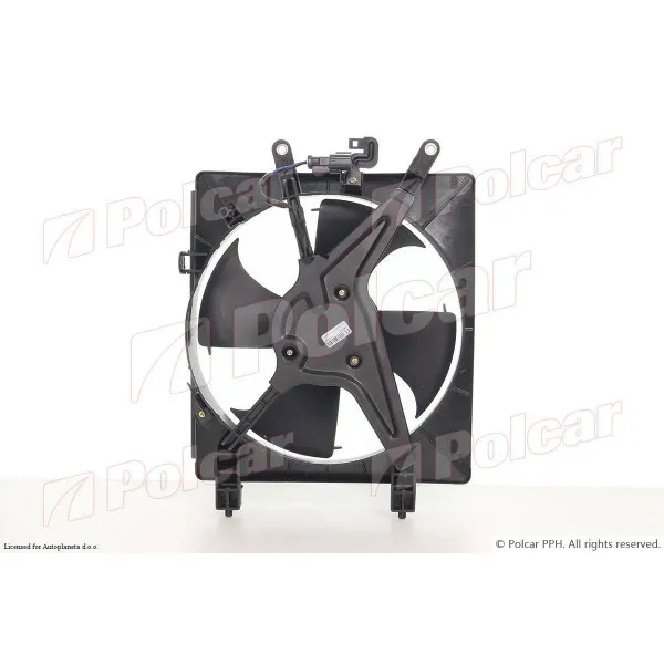 Ventilator hladnjaka sa nosačem HONDA CIVIC (EP/EU/EV), 01-05; 