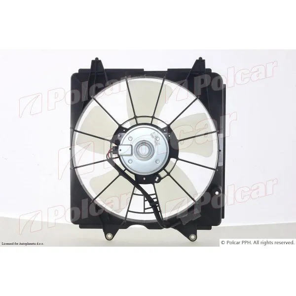 Ventilator hladnjaka sa nosačem HONDA CIVIC (FA/FG) USA, 06-11; CIVIC (FD/FN/FK), 06-11; 