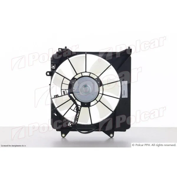 Ventilator hladnjaka sa nosačem HONDA CR-Z (ZF-1), 10-16; INSIGHT (ZE2), 09-14; 