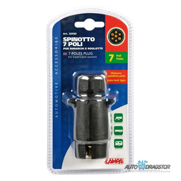 KONEKTOR UTIČNICA 7 PINOVA AUTOLOCK TIP 